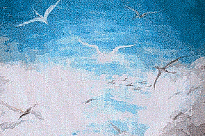 Les oiseaux en plein ciel